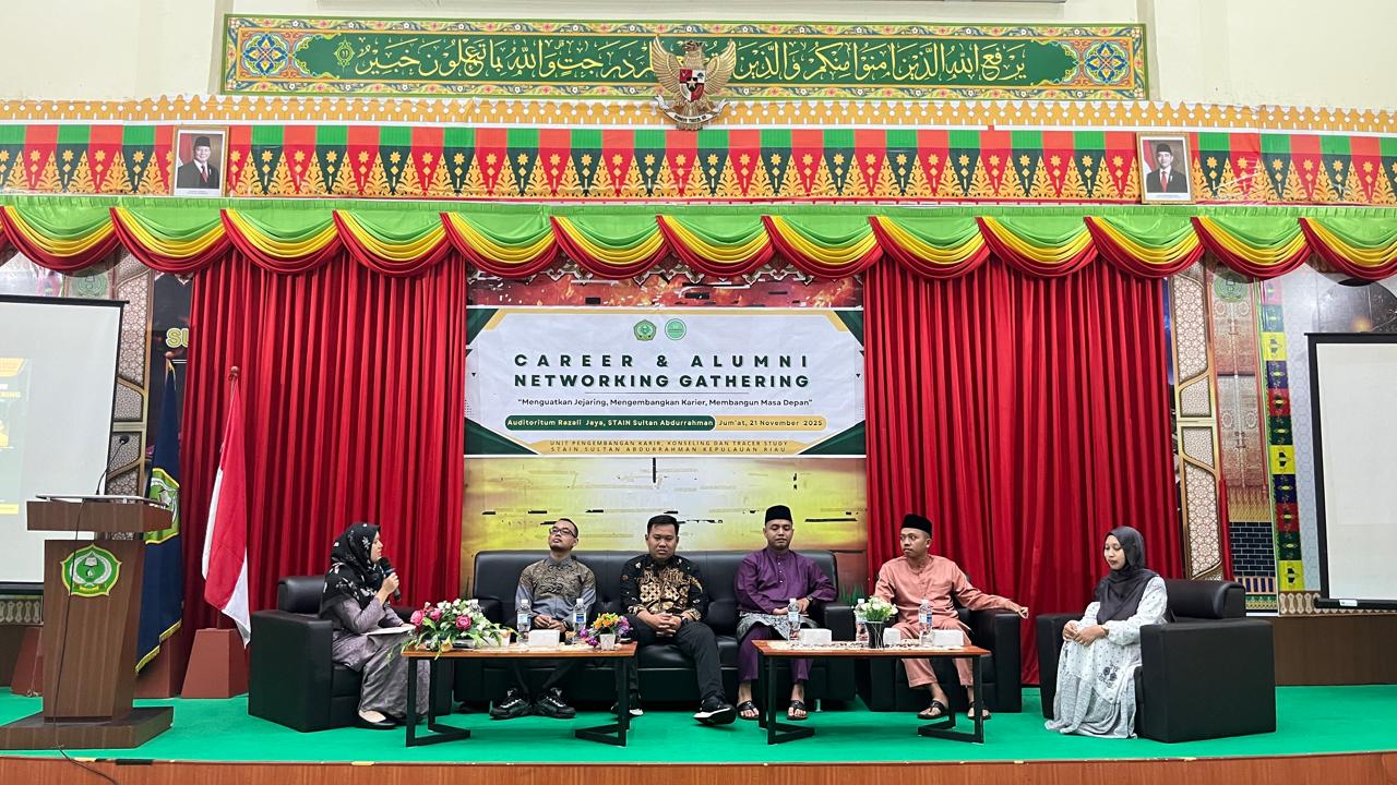 Berbagi Inspirasi, Alumni STAIN SAR Kepri Motivasi Mahasiswa dalam Career & Alumni Networking Gathering